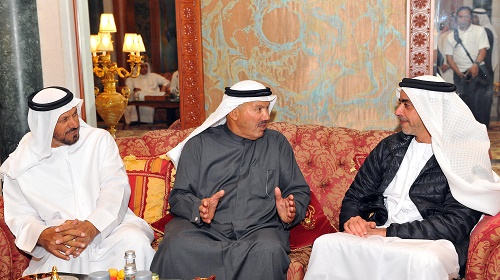 Saif bin Zayed offers condolences to Mohammed Al Rumaithi and Musabbah Al Fattan on death of their mother